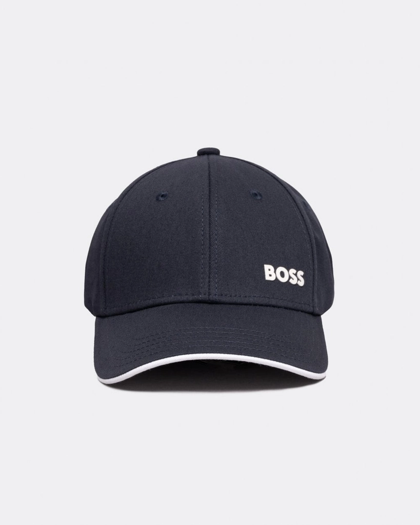 Hugo Boss Mens Cotton-Twill Cap with Printed Logo